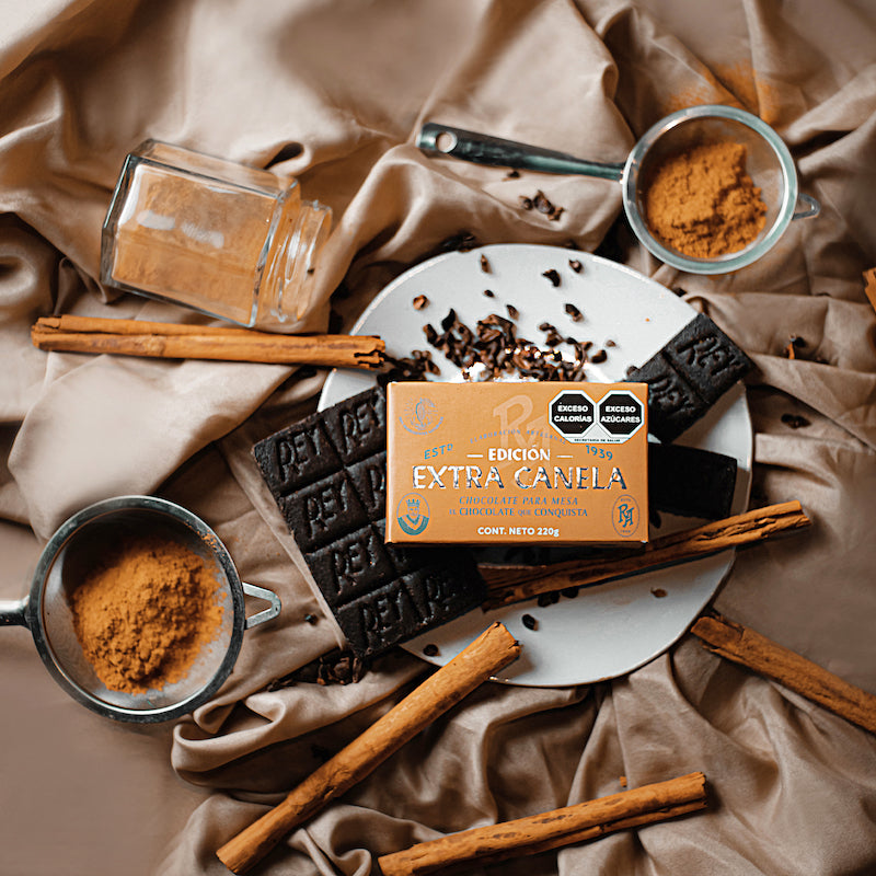 Chocolate para mesa Rey Amargo Edición Extra Canela