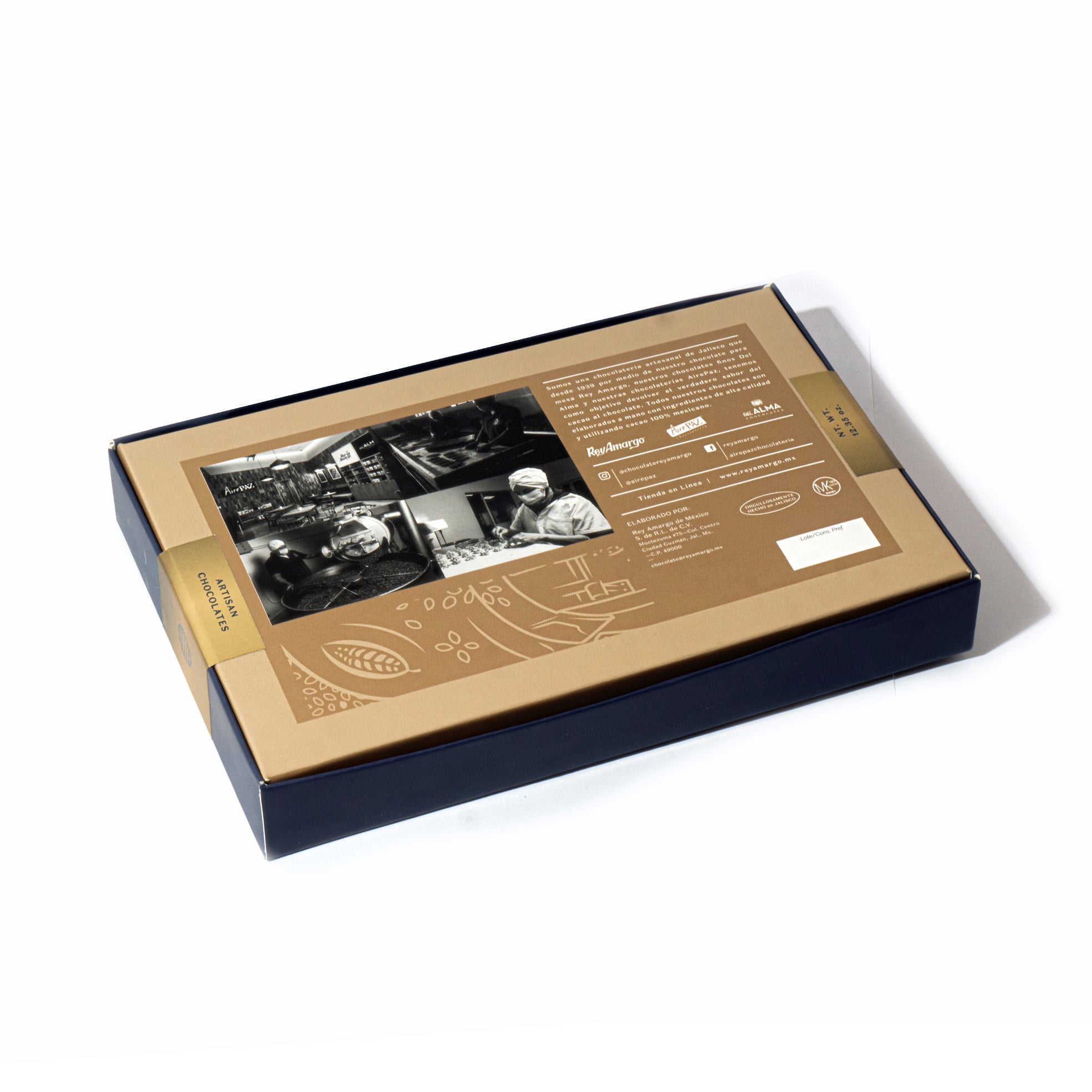Caja de chocolates artesanales 350g