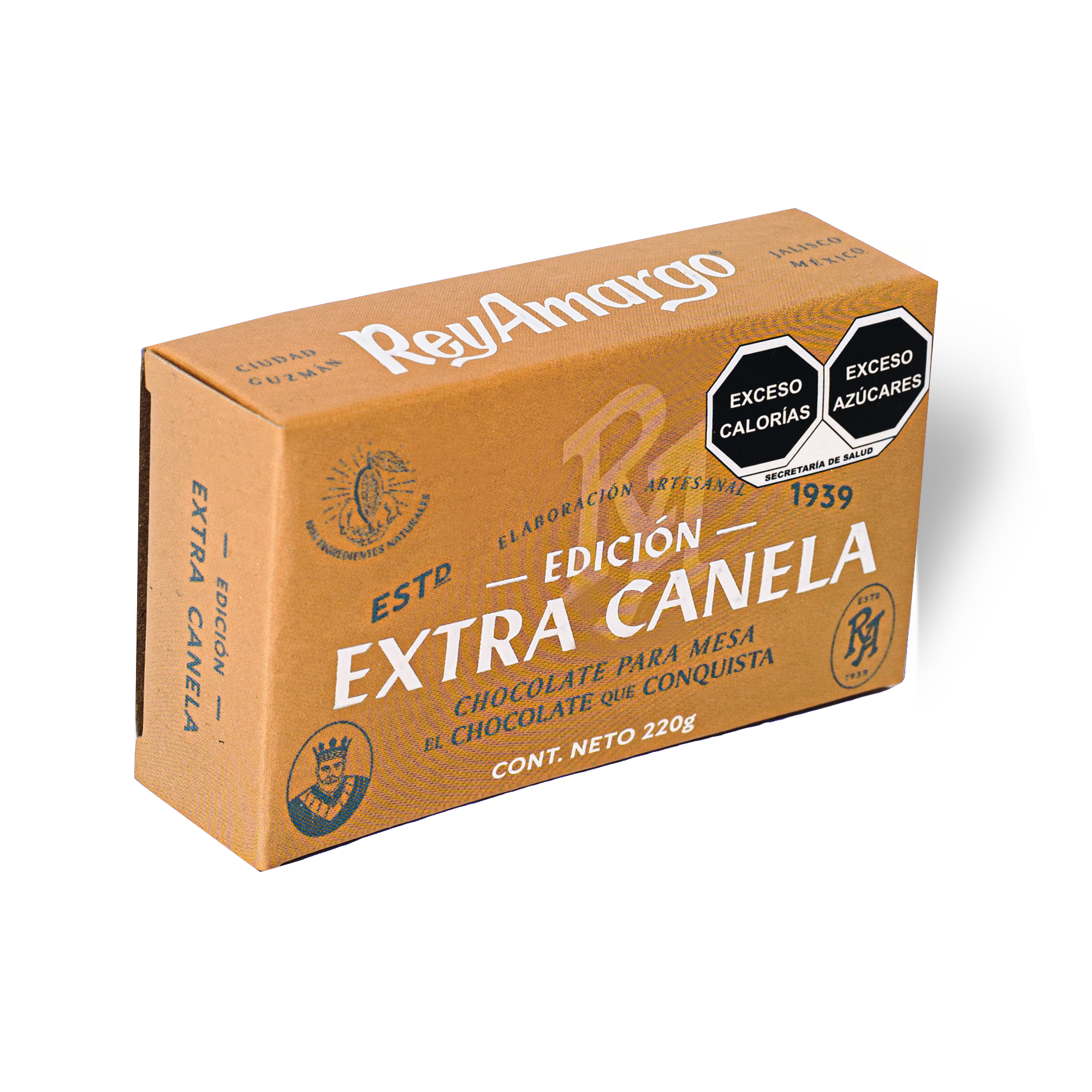 Chocolate para mesa Rey Amargo Edición Extra Canela
